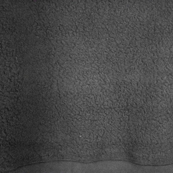 Everlane Black Teddy Sherpa Crewneck Pullover Sweater XS Fleece Sweatshirt - Picture 7 of 14